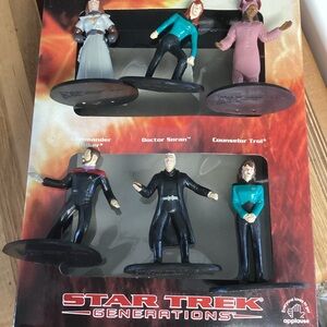 Vintage Next Generation Set of Six Action Figures